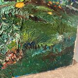 Lakeside landscape signed