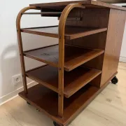 Art Deco dessert trolley/service cart