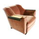 Armchair club art deco 30/40 years with tablet system