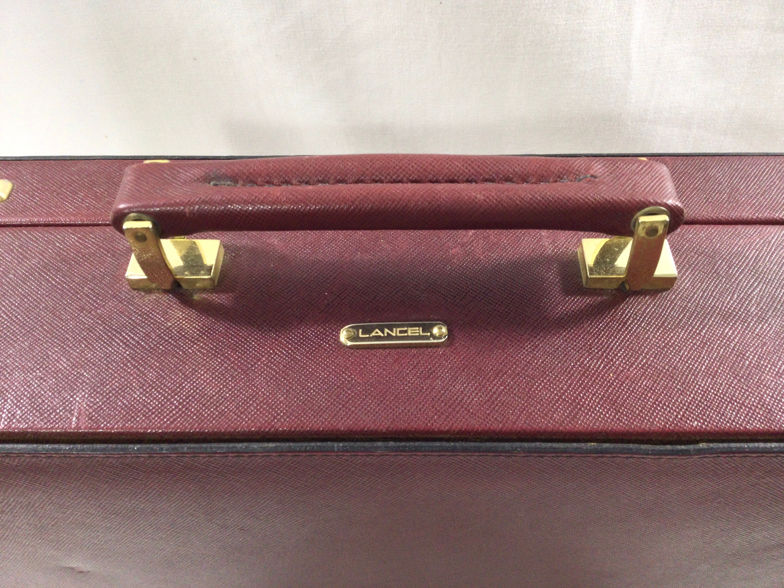 Lancel - leather suitcase