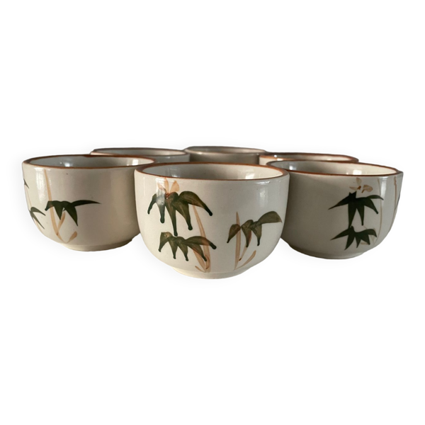 Lot de 6 tasses vintage