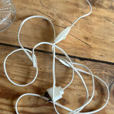 Vintage Bohemian crystal lamp