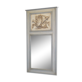Trumeau mirror with musical instruments - 141x71cm