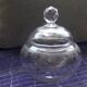 Napoleon III style glass sugar bowl