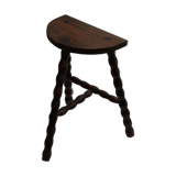 Wooden tripod stool