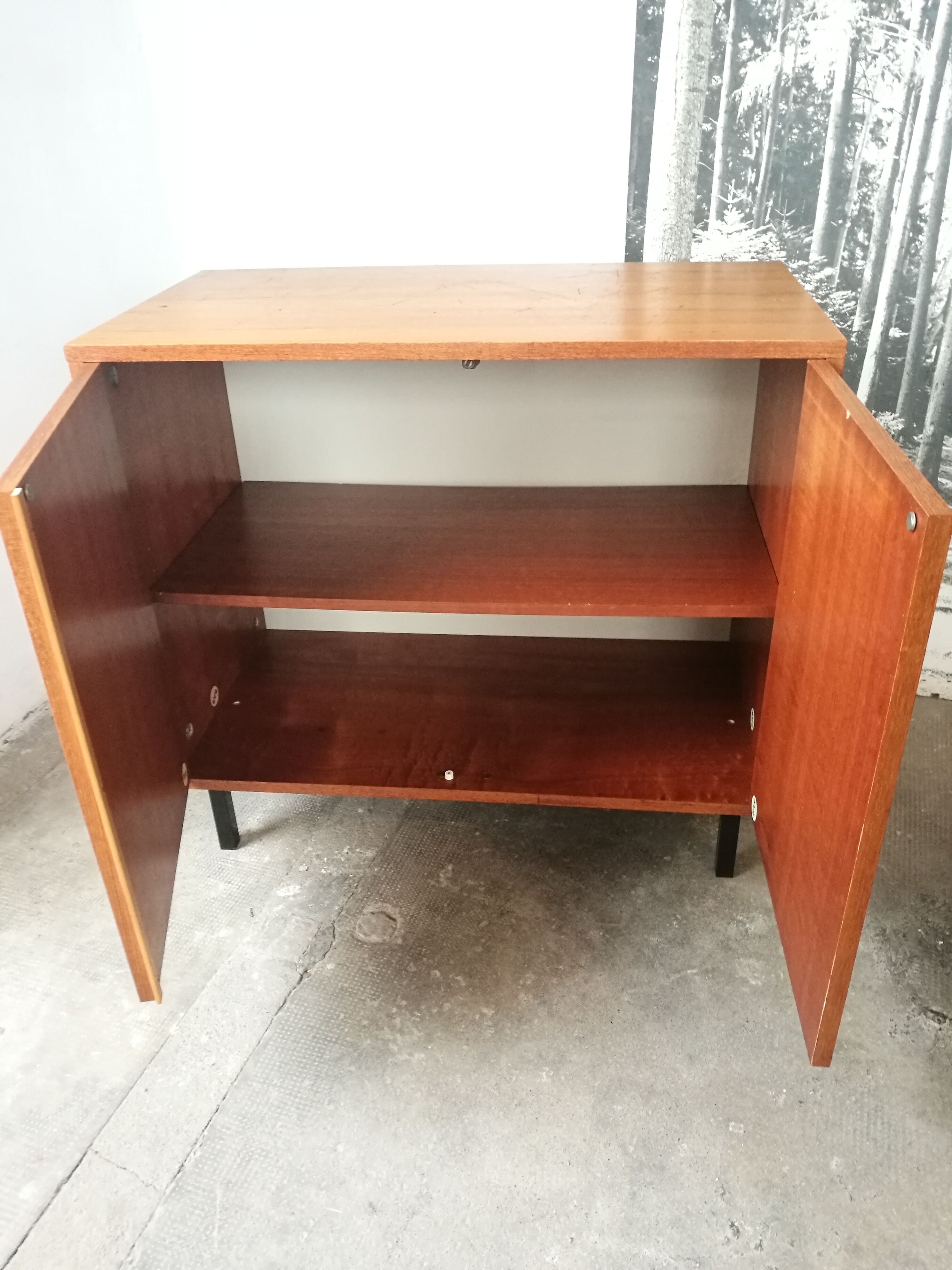 Vintage Scandinavian buffet, teak
