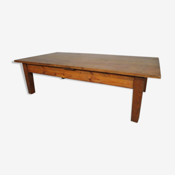 Table basse rustique années 50