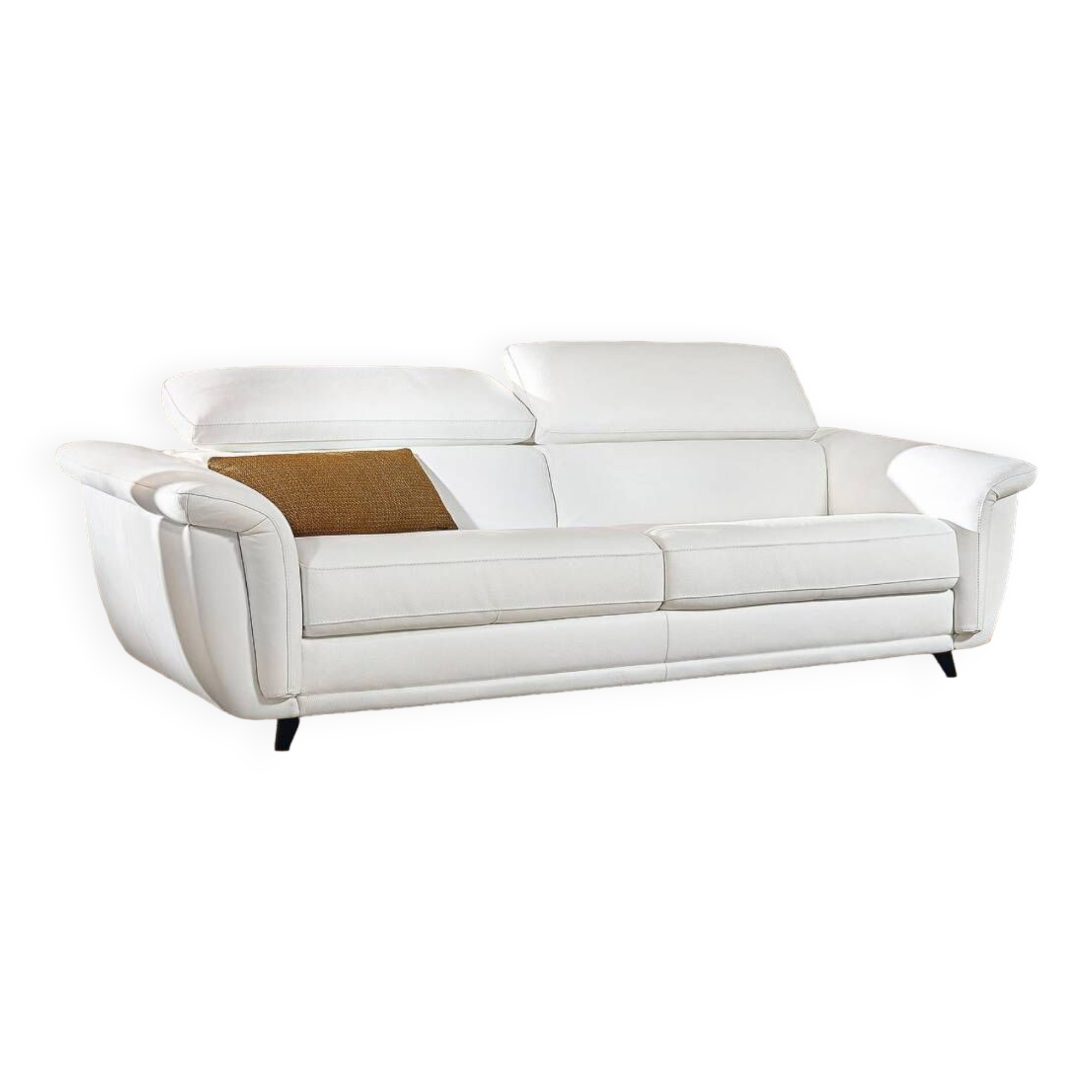 CANAPÉ-LIT COUCHAGE 140 CM 100% CUIR