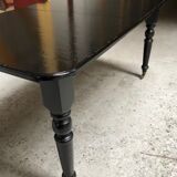 Black table