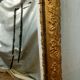 Large gold mirror Napoleon III style catering 76x130cm