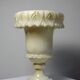 Large Medici alabaster/yellowish marble vase, Belle Époque style