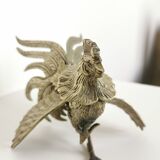 Pair of metal roosters