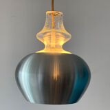 3 suspensions Raak Carthago aluminium and glass 1970