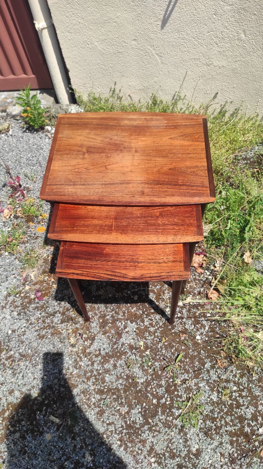 Rosewood nesting tables