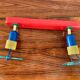 Vintage Memphis 80's wall light
