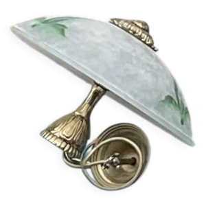 Lampe opaline bronze