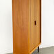Danish Teak Cabinet with Tambour Doors from Dyrlund, 1970s