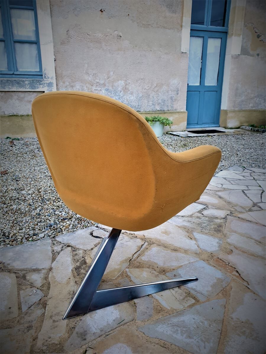 Vintage Air France armchair