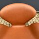 Fritz hansen swan chair cognac leather, new condition!!