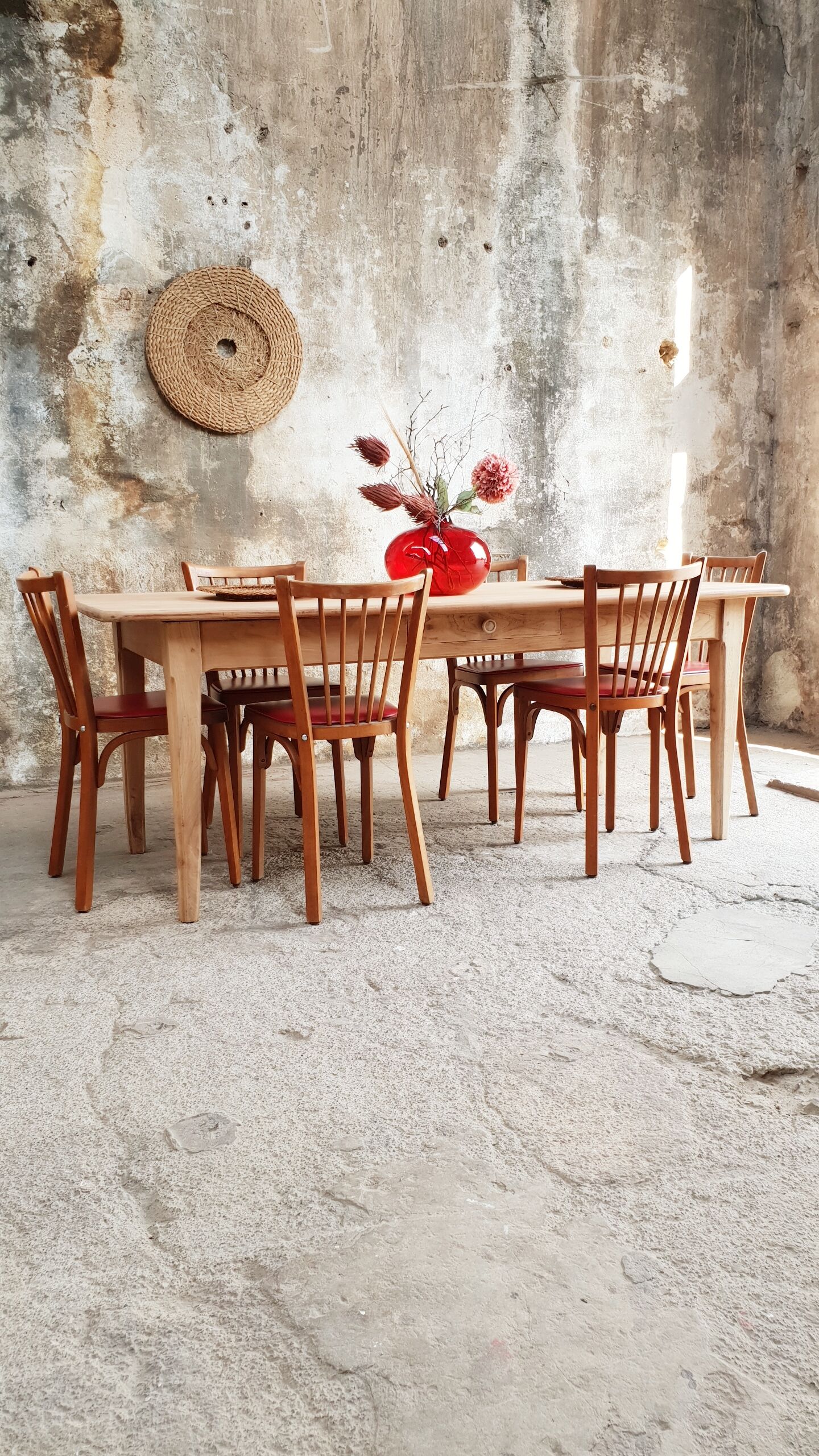 Vintage farmhouse table