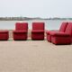 5-seater modular sofa, France, late 1970s.