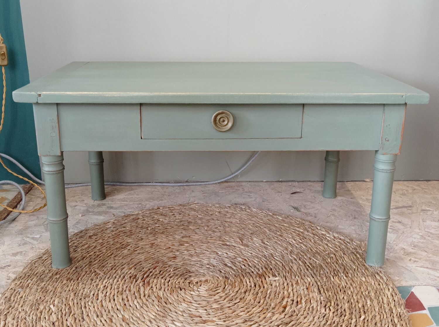 Khaki coffee table