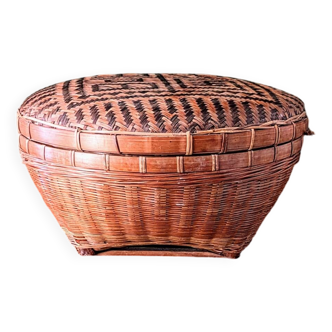 Chinese wicker basket