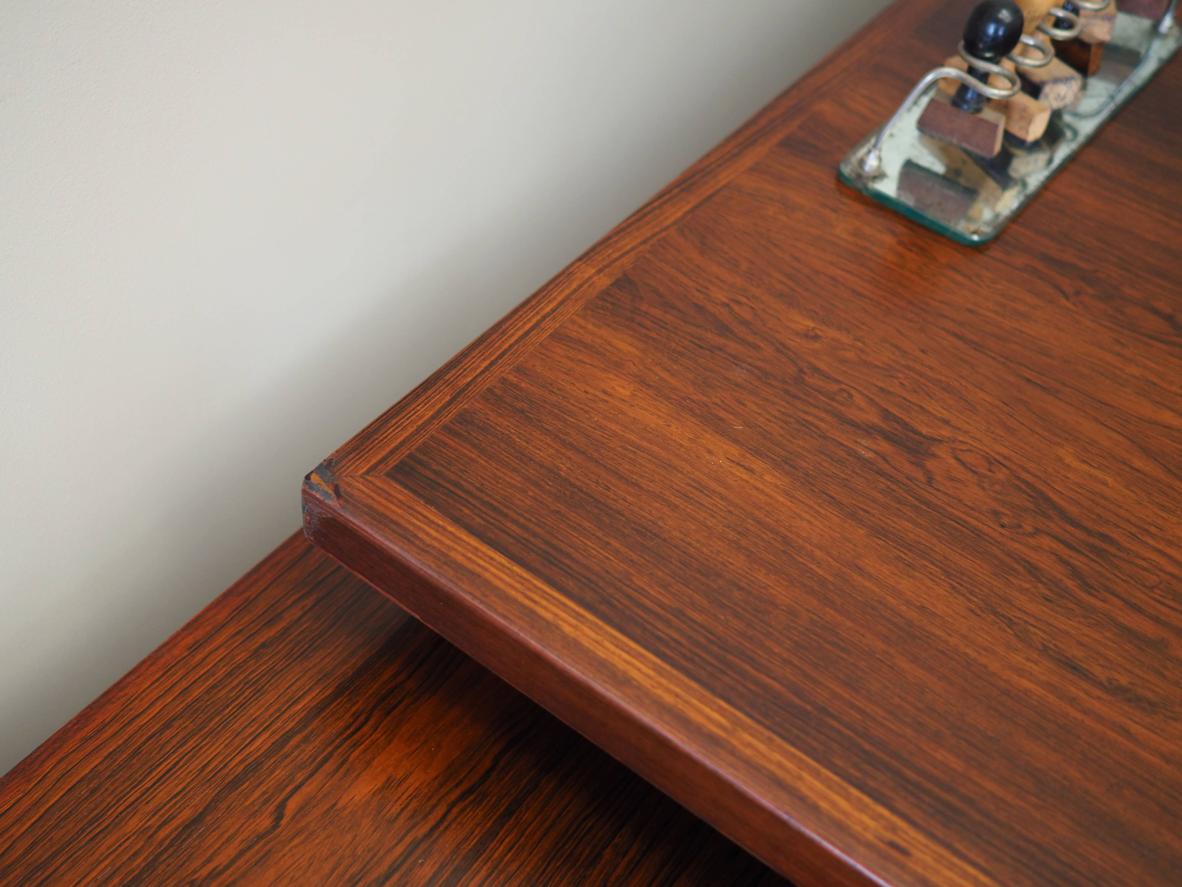 Rosewood desk, Danish design, 1960s, designer: Arne Vodder, manufacture: Sibast
