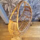 Vintage rattan crib