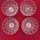 Reims crystal bowls
