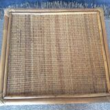 Table basse en rotin