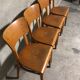 Suite de 4 chaises bistrot signées Thonet