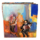 Oil Painting Canvas Deloison Musician Accordion Couple Dancing