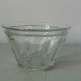 Petite verrine à confiture ancienne, conique