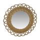 Lot miroirs rotins et sorciere