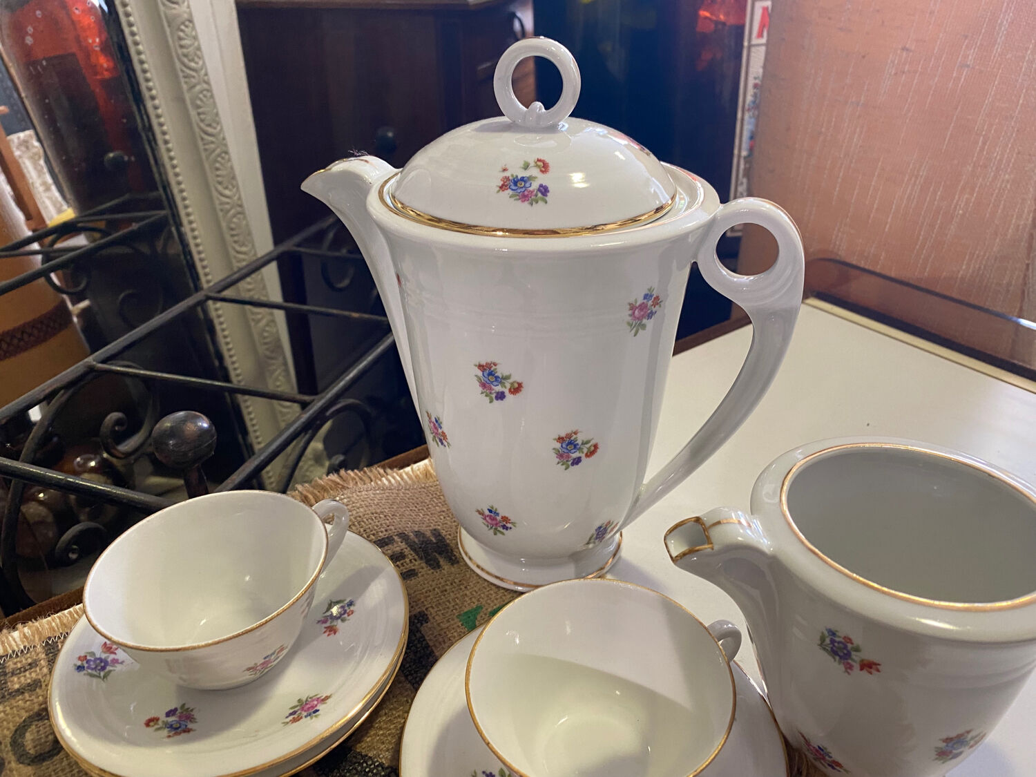 Vintage tea or coffee service year 1950