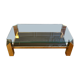 Belgo Chrom gold coffee table with 23 Carats fine gold
