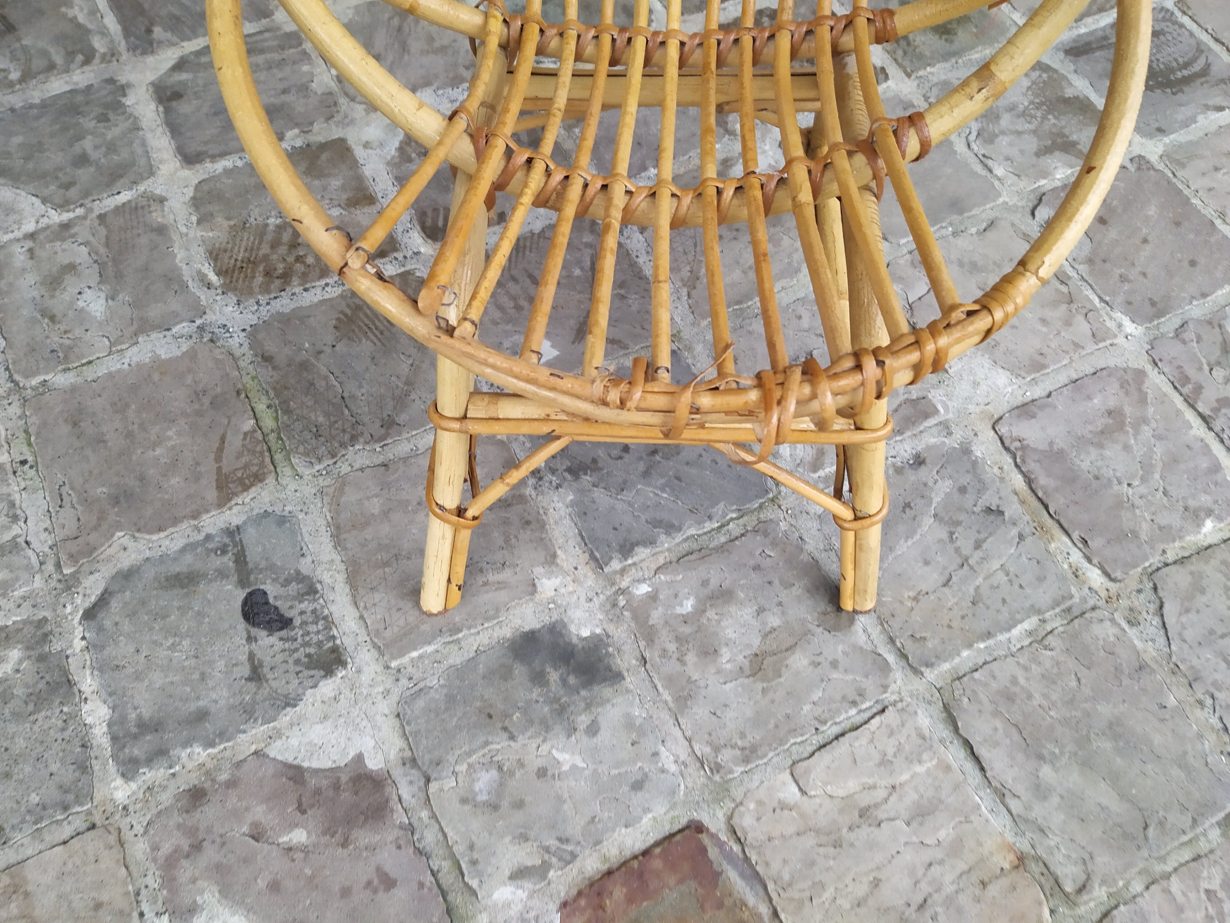 Child rattan chair