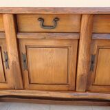 Rustic sideboard from the Aranjou brand, 70s/80s