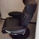 Stressless chair ekorness jazz grained leather and his foot rests