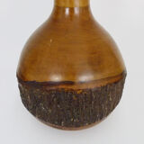 Jacaranda wood vase from the 80s