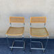 Paire de chaises de bar Cesca par Marcel Breuer Edition 1970