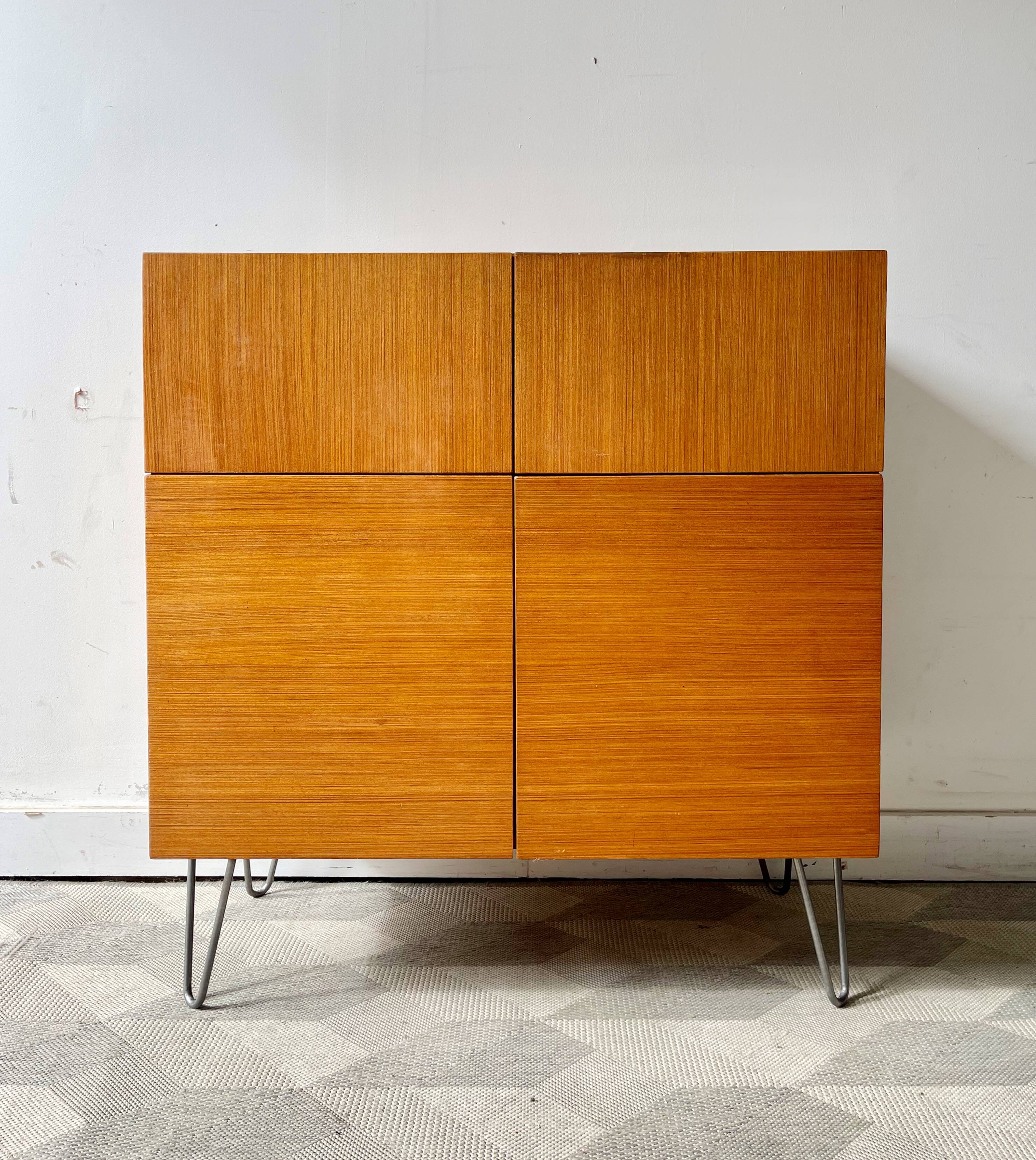 Vintage teak cabinet sideboard
