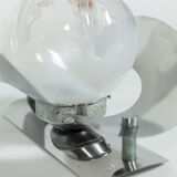 Mazzega, Pair of Murano glass sconces, 1970s