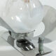 Mazzega, Pair of Murano glass sconces, 1970s