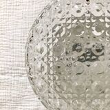 Round molded glass ceiling light ⌀ 19,5 cm