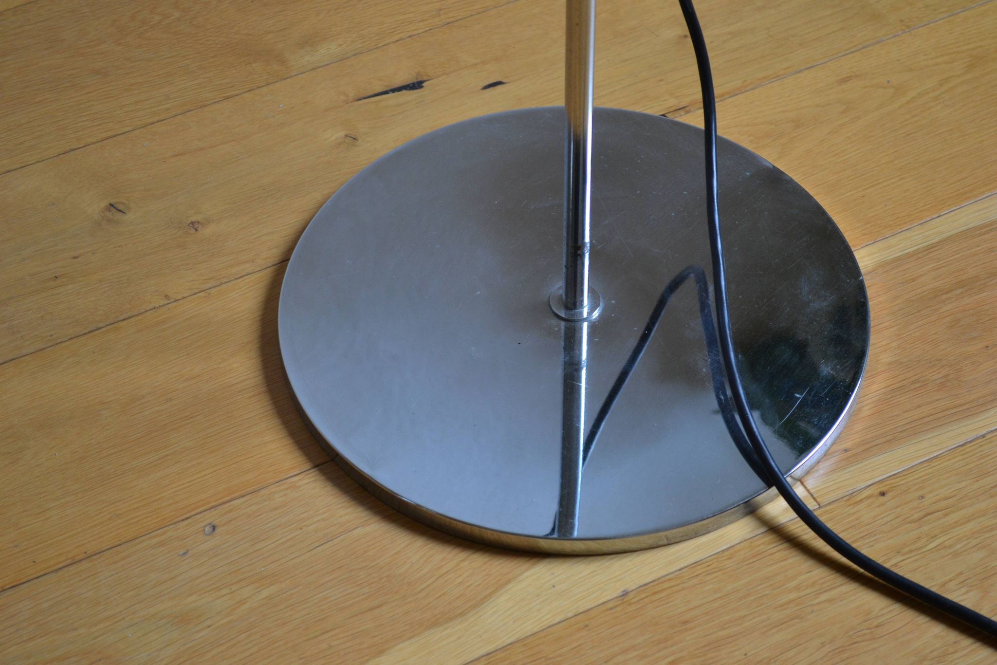 White halogen floor lamp, DLG 626 design, Joe Colombo, circa 1970