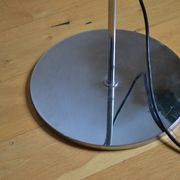 White halogen floor lamp, DLG 626 design, Joe Colombo, circa 1970
