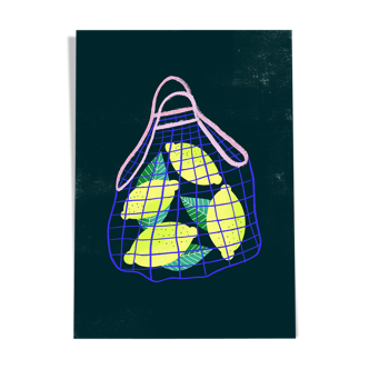 Illustration « sac aux citrons »