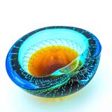Murano pocket bowl "Sommerso Bullicante" – Galliano Ferro